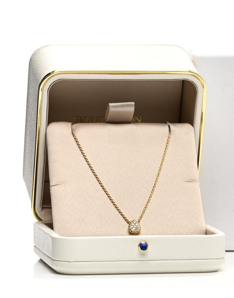 Serpent Bohème Yellow Gold Diamond Necklace BN8800 - TUZZUT Qatar Online Shopping