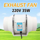 Exhaust Fan Home Silent Inline Pipe Duct Fan - TUZZUT Qatar Online Shopping