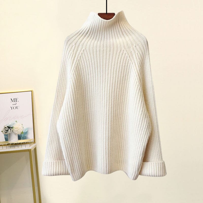 Winter Warm Women Turtleneck Long Sleeve Knit wears 58788