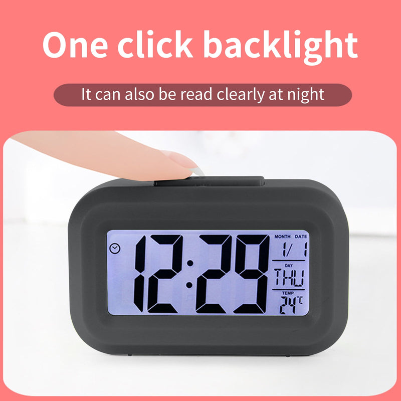 Mini Digital Alarm Clock For Bedroom - TUZZUT Qatar Online Shopping