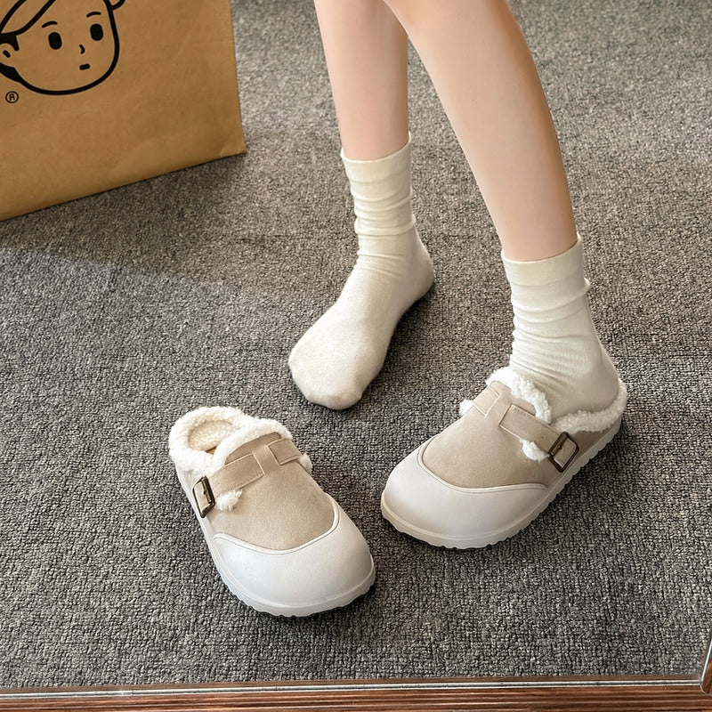 Women's Imitation Fur Slippers 475171 - 35 Women's Imitation Fur Slippers 475171 - 35