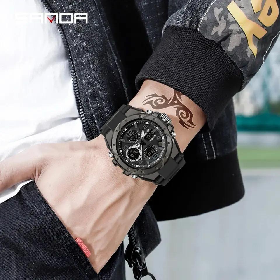SANDA Sport Wrist Watch Men ybb4-07 SANDA Sport Wrist Watch Men ybb4-07