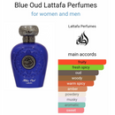 Blue Oud Perfume 100ml By Lattafa