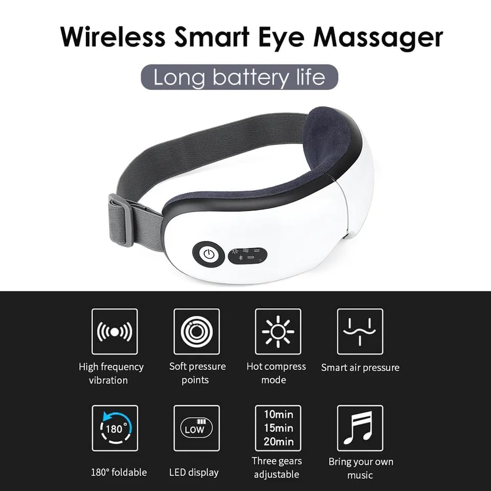 Wireless Smart Eye Massager B-342819 Wireless Smart Eye Massager B-342819