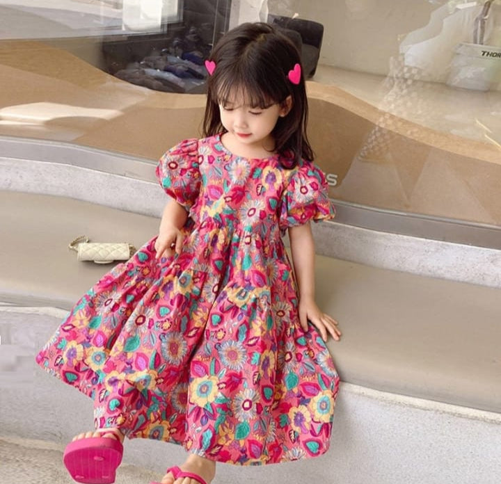 Girls Casual Floral Dress for Teens Party Princess 409999 Girls Casual Floral Dress for Teens Party Princess 409999