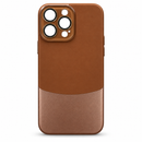 IPHONE 14PROMAX Premium Phone Case  Caramel Brown & Rose Gold MF 1968