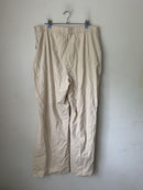 Express Womens Pants Linen Blend Casual Elastic Waist Wide Leg   S4396977 - TUZZUT Qatar Online Shopping