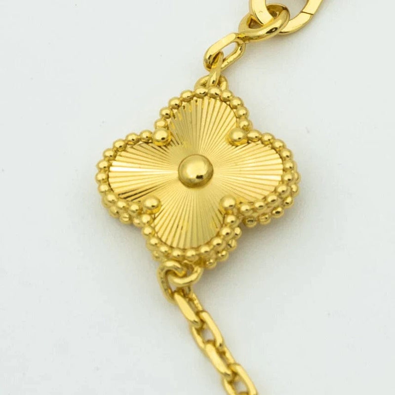 CLOVER BRACELET 5 MOTIFS B-264132 - TUZZUT Qatar Online Shopping