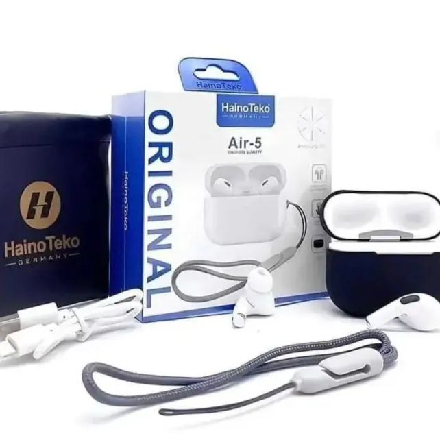 HainoTeko Air 5 Bluetooth Wireless Airpods E41542 - TUZZUT Qatar Online Shopping