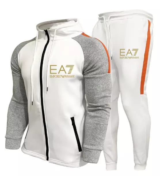 New Men's Casual Hoodie Full Zip Jogger S132259 New Men's Casual Hoodie Full Zip Jogger S132259