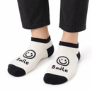 5 Pairs Unisex Smiley & Striped Ankle Socks 515780