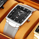 SKMEI Silver Stainless Steel Quartz Watch W7524 - TUZZUT Qatar Online Shopping