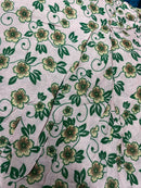 Floral Printed Hijab Women's Prayer Dress Isdal Asdal PD-1050-04 - TUZZUT Qatar Online Shopping