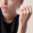 Panther Ring Yellow Gold Diamonds DN2030 - TUZZUT Qatar Online Shopping