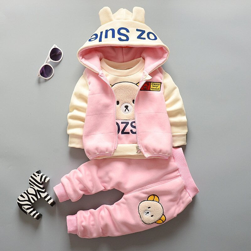 3 Pcs Boys/Girls Pants Suits 9-12M 179520 3 Pcs Boys/Girls Pants Suits 9-12M 179520