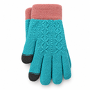 Embroidered, Woven, Solid Winter Women Gloves - 6282