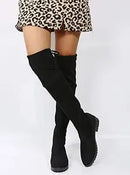 womens Trendy Thigh Boots  481526 -  40 - TUZZUT Qatar Online Shopping