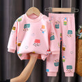 2 Pcs Girls Pajama Sets 488894  -  (4-5Y)