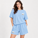 Ladies Short-Sleeve T-Shirt and Shorts Set T-142