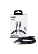 Liwa Type C To C Cable 65W /2M /DC126TT20B - TUZZUT Qatar Online Shopping