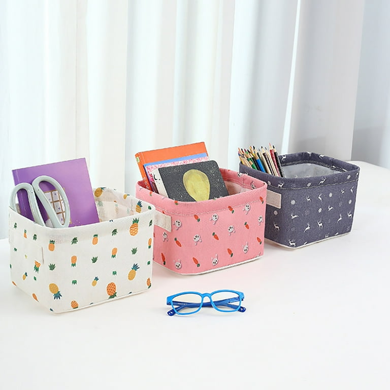 Home Essentials Foldable Canvas Cartoon Storage Bins 1110944 Home Essentials Foldable Canvas Cartoon Storage Bins 1110944