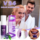 V34 Sensitive Teeth Whitening Toothpaste 30ml - TUZZUT Qatar Online Shopping