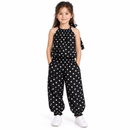 Girls’ Black & White Polka Dot Halter Top and Trouser Set 359829 -Size 120