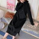 Women's Long Sleeve Hoodie Dress XL 489489 - TUZZUT Qatar Online Shopping