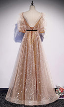 Women's Sleeves Maxi Party Dress    70423 - TUZZUT Qatar Online Shopping