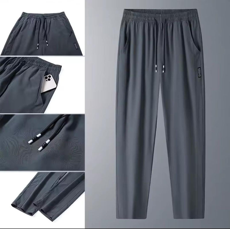 Men's Summer Ice Silk Pants 0072 - TUZZUT Qatar Online Shopping