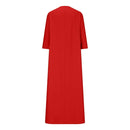 Women Long Sleeve Maxi Dress    B403081 - TUZZUT Qatar Online Shopping