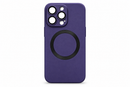 IPHONE 14PROMAX Thin Magnetic Case with Camera Protection – Purple MF 1972