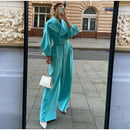 Women's Wool Coat Two-piece Set Autumn/Winter B-182746 - Tuzzut.com Qatar Online Shopping