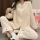 2 Pcs Women 's Long Sleeve Sleep Set L 324263 - TUZZUT Qatar Online Shopping