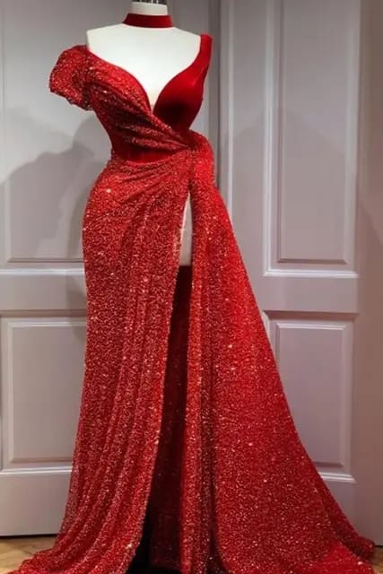 Long Elegant Slim Dress Custom Made Party Dress Women Dinner Gown Evening Dresses S0709508