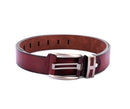Men Solid Leather Belt LB89 - TUZZUT Qatar Online Shopping