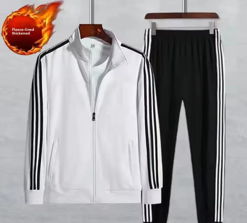 Men's Loose Sporty Long Sleeve Two-Piece Suit   S326584 - TUZZUT Qatar Online Shopping