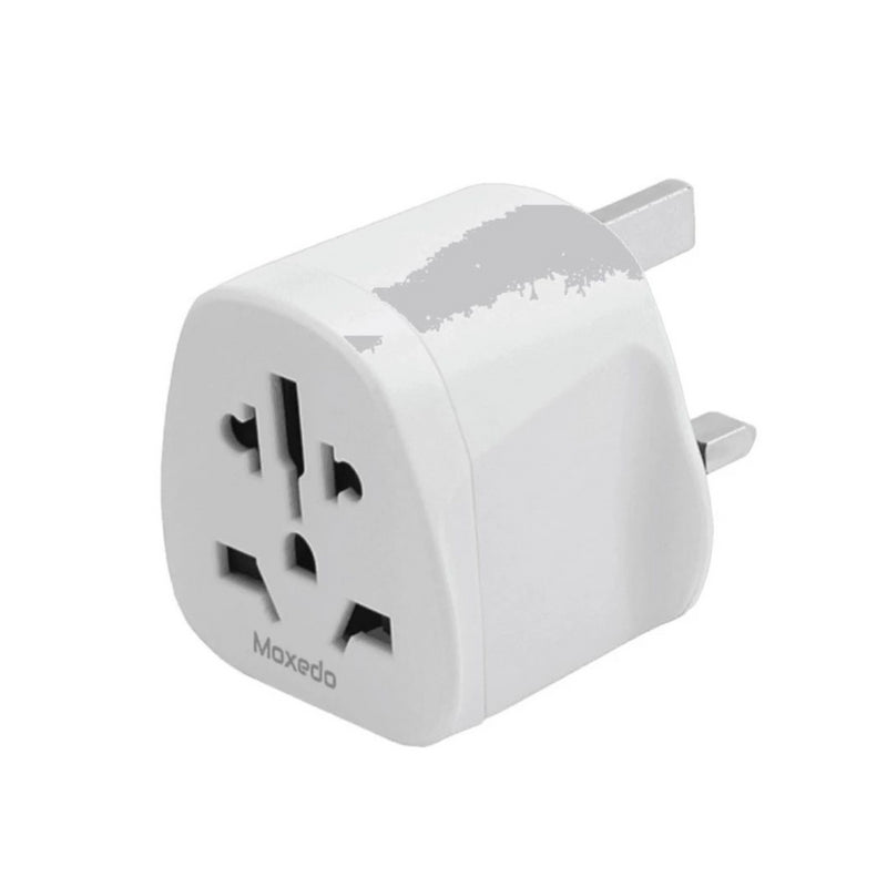 Moxedo Universal Travel Conversion Socket (MX-C027) - White - TUZZUT Qatar Online Shopping
