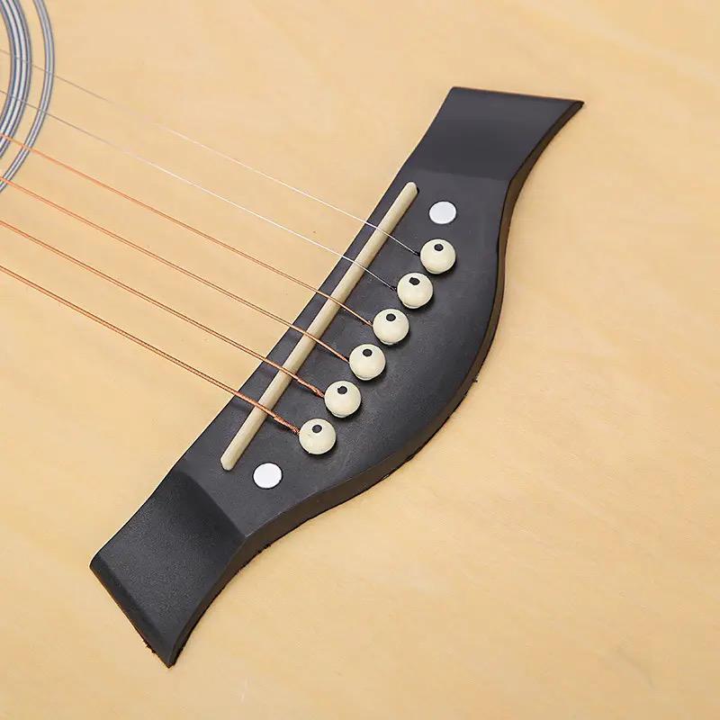 38 Inch Colour Acoustic Guitar Musical Instrument With Bag