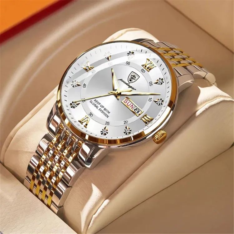 POEDAGAR 836 New Men's Watches Luxury Top Brand Waterproof Luminous Date Week Sports Watch S4566675