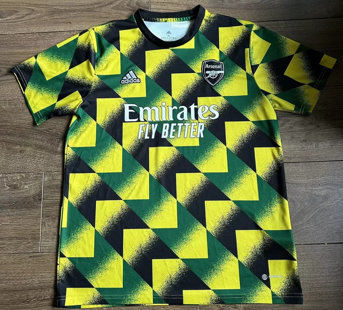 Authentic Arsenal Prematch Jersey Shirt Kit 120126 Authentic Arsenal Prematch Jersey Shirt Kit 120126