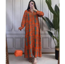 Women's Casual Loose Fashion Long Maxi Dress   010658008 - TUZZUT Qatar Online Shopping