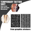 EELHOE Temporary Tattoo Kit with 3 Colors 10ml - TUZZUT Qatar Online Shopping