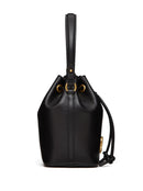 Luxury Mini Signature Black Bucket Bag V235 - TUZZUT Qatar Online Shopping