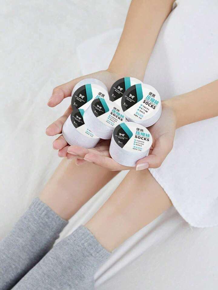 1 Pair Portable Compression Socks - TUZZUT Qatar Online Shopping