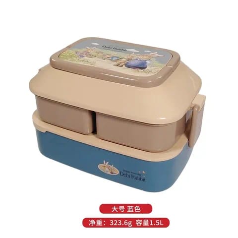 New Storage Freshness Clear Boy Square Girl Stackable Custom Print Lunch Box For Children S4372162 - Tuzzut.com Qatar Online Shopping