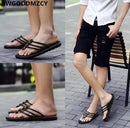 Genuine Leather Slippers Summer Men's Outdoor Beach.  S4687997 - TUZZUT Qatar Online Shopping