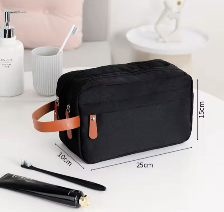 Mens Travel Toiletry Bag Men Waterproof  Wash Organizer Bag S3678563 - TUZZUT Qatar Online Shopping