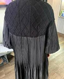 Sweater Women Split Big Size Knitting Sweater Loose Fit Turtleneck Long Sleeve S14003 - TUZZUT Qatar Online Shopping