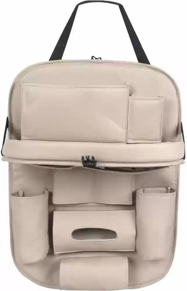 Car Seat Storage With Tray Pu Leather S3661698 Car Seat Storage With Tray Pu Leather S3661698